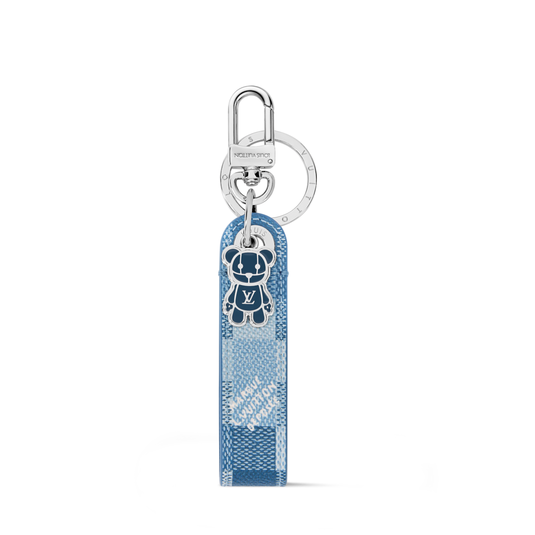LV Louis Bear Dragonne Key Holder and Bag Charm S00 - Men